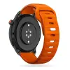  Samsung Galaxy Watch 3 (41 mm) okosóra szíj - Tech- protect IconBand Line - narancssárga szilikon szíj (szíj szélesség: 20 mm)
