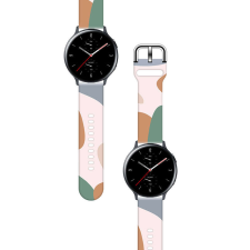  Samsung Galaxy Watch 4 (40 / 42 / 44 / 46 mm) okosóra szíj - Strap Moro color 11 színes szilikon... okosóra kellék