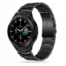  Samsung Galaxy Watch FE okosóra fémszíj - fekete fémszíj okosóra kellék