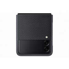 Samsung Galaxy Z Flip3 Aramid Gyári Állótok - Fekete tok és táska