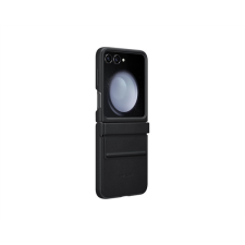 Samsung Galaxy Z Flip5 gyári Flap ECO bőr tok, fekete tok és táska