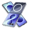 Samsung Galaxy Z Flip8 mágneses szilikon tok átlátszó CEL-MAG-FLIP8-TP
