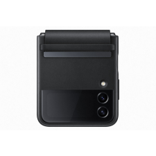 Samsung Galaxy Z Flip 4 bőr tok, Fekete,sérült tok és táska