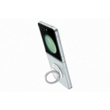 Samsung Galaxy Z Flip 5 tok rögzítővel, Átlátszó tok és táska
