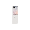 Samsung Galaxy Z Flip 8 Silicone Magnetic Cover with Ring, gyári szilikon tok gyűrűvel, fehér, EF-EF776CWE