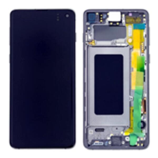 Samsung GH82-18835H Gyári Samsung Galaxy S10 fekete LCD kijelző érintővel mobiltelefon, tablet alkatrész