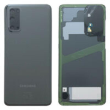 Samsung GH82-21576A Gyári akkufedél hátlap - burkolati elem Samsung Galaxy S20 5G, szürke. mobiltelefon, tablet alkatrész