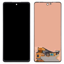 Samsung GH82-25849C Samsung Galaxy A72 OEM OLED kijelző érintővel fekete mobiltelefon, tablet alkatrész