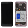 Samsung GH82-34307A Gyári Samsung Galaxy A55 OLED kijelző érintővel Világos lila kerettel, előlap, akkumulátorral (Lilac)