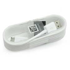 Samsung gyári USB - MicroUSB fehér adatkábel 1,5m ECB-DU4EWE kábel és adapter