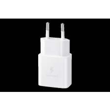 Samsung hálózati adapter, 15W PD USB-C, Fehér mobiltelefon kellék