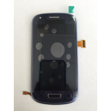 Samsung I8190 Galaxy S3 Mini kék LCD + érintőpanel kerettel mobiltelefon, tablet alkatrész