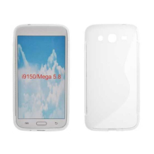 Samsung i9150 Galaxy Mega 5.8, Szilikon tok, S-Case, átlátszó tok és táska