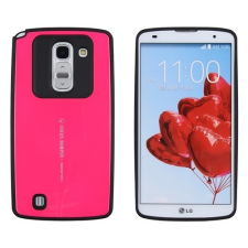 Samsung I9190 I9192 I9195 Galaxy S4 Mini ciklámen Focus bumper hátlap tok tok és táska