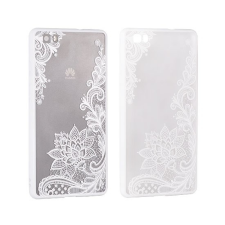Samsung Lace Samsung A320 Galaxy A3 2017 fehér virág mintás hátlaptok tok és táska