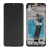 Samsung LCD kijelző + érintőpanel FEKETE Samsung Galaxy A03s (SM-A037F)