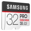 Samsung Memóriakártya, PRO Endurance microSD kártya 32 GB, CLASS 10, UHS-I (SDR104), + SD Adapter, R100/W30