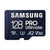 Samsung MicroSD kártya - 128GB MB-MY128SA/WW (PRO Ultimate, Class10, R200/W130, adapter, 128GB)