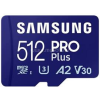 Samsung MicroSD kártya - 512GB MB-MD512SB/WW (PRO PLUS, UHS-I, R180/W130, adapter, 512GB) (MB-MD512SB/WW)