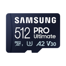 Samsung MicroSD kártya - 512GB MB-MY512SB/WW (PRO Ultimate kártyaolvasóval, Class10, R200/W130, 512GB) memóriakártya