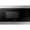 Samsung MS22M8074AT Fekete, Rozsdamentes acél Egyszerű mikrohullámú sütő Beépített 22 L 850 W (8806088684031)