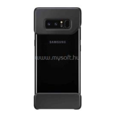 Samsung műanyag telefonvédő (2 részes) FEKETE (EF-MN950CBEG) tok és táska