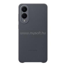 Samsung műanyag telefonvédő (ECO vegán bőr hátlap) FEKETE (EF-VS937PBEGWW) tok és táska