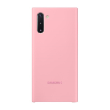 Samsung műanyag telefonvédő ( Galaxy Note 10 (SM-N970F) szilikon betét) rózsaszín tok és táska