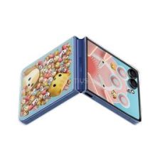 Samsung műanyag telefonvédő (ütésállóság, cserélhető átlátszó + kártyazseb hátlap) ÁTLÁTSZÓ (EF-ZF766CTEGWW) tok és táska