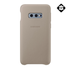 Samsung műanyag telefonvédő (valódi bőr hátlap) szürke ef-vg970ljegww tok és táska