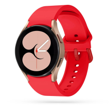 Samsung Okosóra kiegészítők Samsung Galaxy Watch7 okosóra szíj - piros szilikon szíj okosóra kellék
