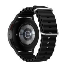 Samsung Okosóra kiegészítők Samsung Galaxy Watch 3 (45 mm) okosóra szíj - F- Design FS01 - fekete szilikon szíj (szíj szélesség: 22 mm) okosóra kellék