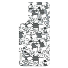 Samsung Panel Samsung GP-TOU021HOOJW Tok Frame Cover Galaxy S22+ Simpsons fehér tok tok és táska