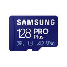 Samsung Pro Plus 128GB microSD (MB-MD128KA/EU) memória kártya adapterrel (MB-MD128KA/EU) memóriakártya