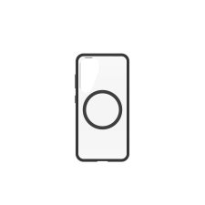 Samsung React Series mágneses tok Samsung Galaxy S25 fekete-átlátszó tok és táska