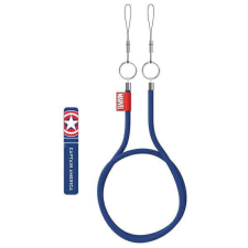 Samsung S22/S22+/S22 Ultra Marvel kék támasztó állvány tok és táska