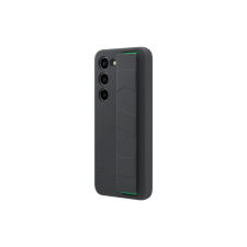 Samsung S23 szilikon tok szíjjal, Fekete (OSAM-EF-GS911TBEG) - Telefontok tok és táska