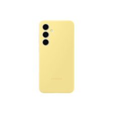 Samsung S24 FE szilikon védőtok, Sárga tok és táska
