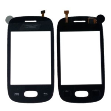Samsung S5310 Galaxy Pocket Neo, Érintőplexi, fekete mobiltelefon, tablet alkatrész