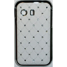 Samsung S5360 köves, Hátlap tok, fehér tok és táska