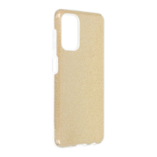 Samsung Samsung Galaxy A13 4G Shining Case csillogó hátlap tok, Arany tok és táska