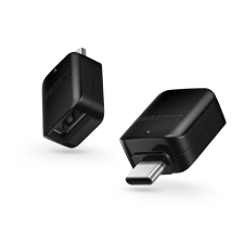 Samsung Samsung gyári OTG USB - USB Type-C átalakító adapter - GH96-12331A - fekete - (ECO csomagolás) mobiltelefon kellék