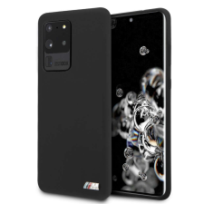 Samsung Samsung S20 Ultra BMW BMHCS69MSILBK Liquid Silicon Hátlap - Fekete tok és táska