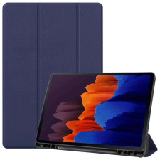 Samsung SamTabS7Plus T970/T975 12.4 inch tok toll tart,Kék tok és táska