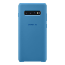 Samsung Silicone Cover Galaxy S10+ szilikontok kék (EF-PG975TLEGWW) (EF-PG975TLEGWW) - Telefontok tok és táska