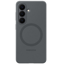 Samsung Silicone Magnet Samsung Galaxy S26 gyári hátlap tok, szilikon, MagSafe, fekete tok és táska