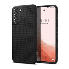 Samsung Spigen Liquid Air Samsung Galaxy S22 Matte Black tok, fekete tok és táska