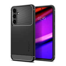 Samsung Spigen Rugged Armor Samsung Galaxy S23 FE tok, Matte Black, fekete tok és táska