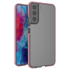 Samsung Spring case gél tok színes Samsung Galaxy S22 + (S22 Plus) világos rózsaszín tok és táska