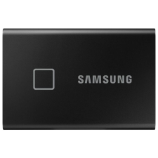 Samsung ssd külső, 2tb, t7 touch, fekete, usb 3.2 merevlemez, ssd